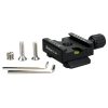 FITTEST FC-RC4 Manfrotto to Akai Knob Type Quick Release Clamp Adapter Plate Mount (Black) - Image 2