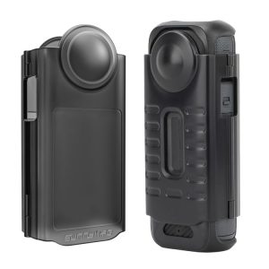 Insta360 X4 Sunnylife Integrated Lens Screen Protective Cover (Transparent Black)