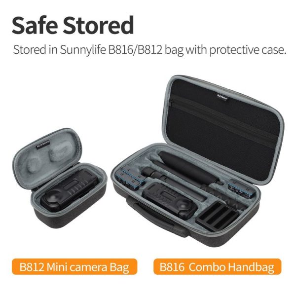 Insta360 X4 Sunnylife Integrated Lens Screen Protective Cover (Transparent Black) - Image 8