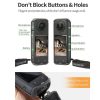 Insta360 X4 Sunnylife Graphene Case High Thermal Conductivity Protective Case with Hand Strap (Black) - Image 8