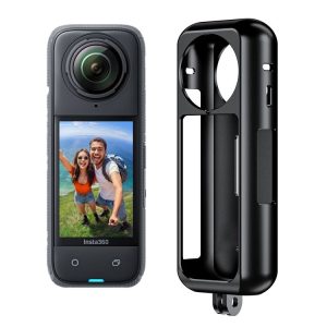 Insta360 X4 Aluminum Alloy Metal Protective Cage Housing Frame (Black)