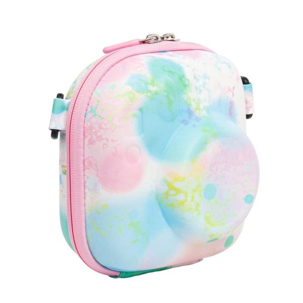 Painted EVA Hard Case PU Storage Bag for FUJIFILM Instax mini 7+ / 8 / 9 / 11 / 12 / 40 (Dream Bubbles) - Image 4