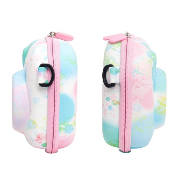 Painted EVA Hard Case PU Storage Bag for FUJIFILM Instax mini 7+ / 8 / 9 / 11 / 12 / 40 (Dream Bubbles) - Image 5