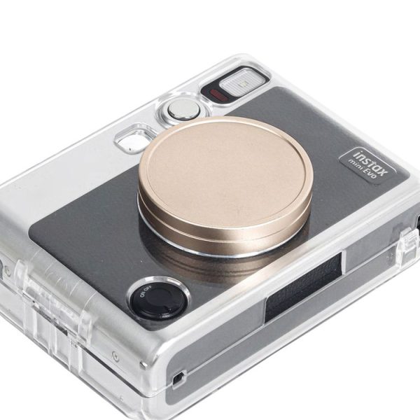 FUJIFILM Instax mini EVO Camera Lens Cap Aluminum Alloy Protective Cover (Gold) - Image 5