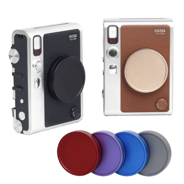 FUJIFILM Instax mini EVO Camera Lens Cap Aluminum Alloy Protective Cover (Gold) - Image 7