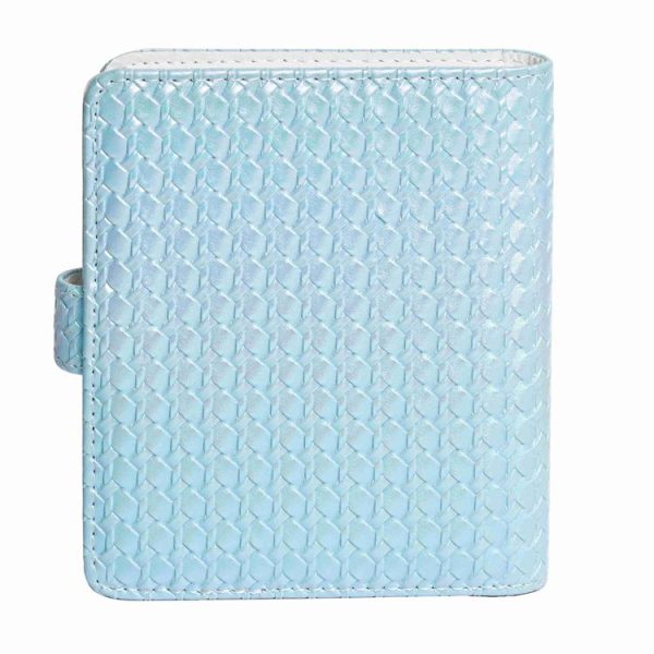 FUJIFILM instax mini 12 Colorful Woven Leather Case Full Body Camera Bag + Photo Album with Strap (Blue) - Image 7
