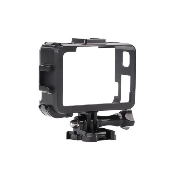 Insta360 Ace / Ace Pro PC Cage Expansion Adapter Frame with Dual Cold Shoe Bases (Black)