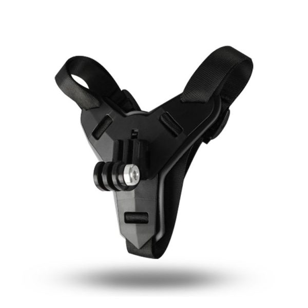 Helmet Belt Mount for GoPro, Insta360, DJI and Other Action Cameras (Black) - Image 2