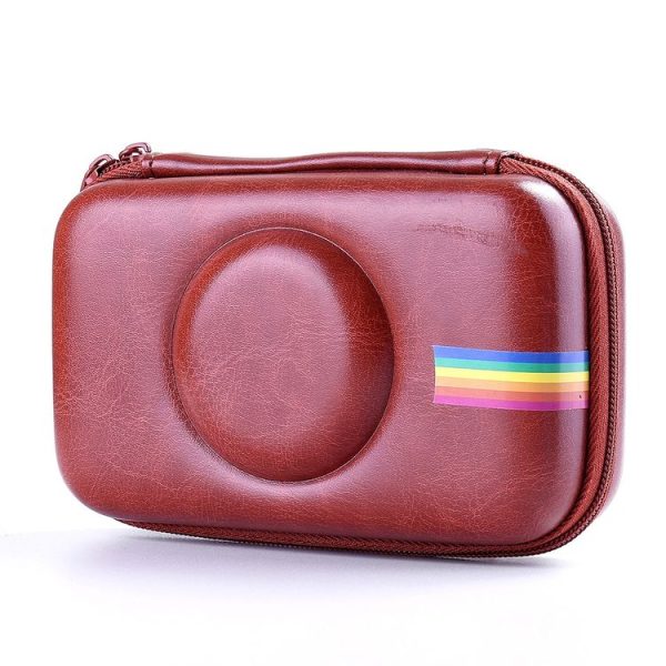 Camera Bag EVA Shockproof Camera Storage Bag for Polaroid Snap Touch (Brown) - Image 3