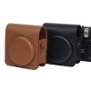 Fujifilm Instax mini 99 Full Body Camera PU Leather Case Bag with Strap (Brown) - Image 7