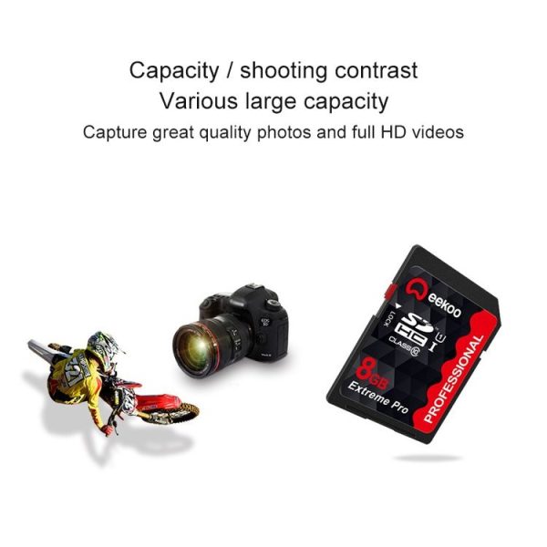 Eekoo 8GB High Speed Class 10 SD Memory Card for All Digital Devices with SD Card Slot - Image 8