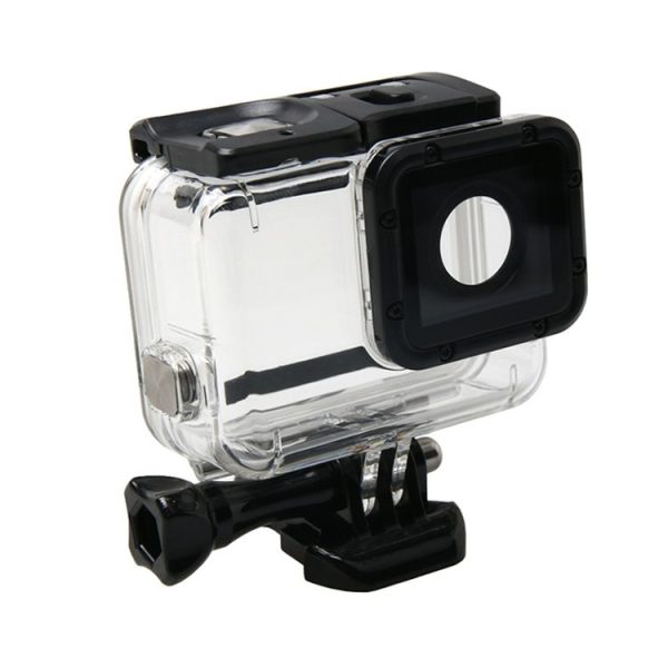 GoPro HERO6 / 5 Waterproof Housing Protective Case + Hollow Back Cover with Buckle Basic Mount & Screw - Image 2