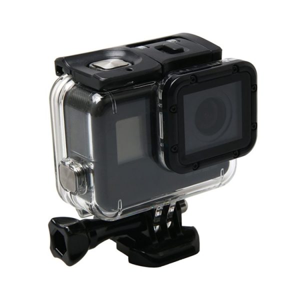 GoPro HERO6 / 5 Waterproof Housing Protective Case + Hollow Back Cover with Buckle Basic Mount & Screw - Image 5