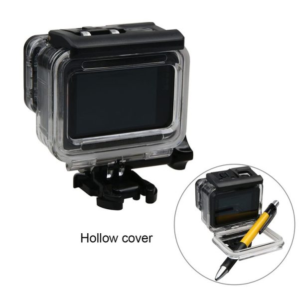 GoPro HERO6 / 5 Waterproof Housing Protective Case + Hollow Back Cover with Buckle Basic Mount & Screw - Image 6