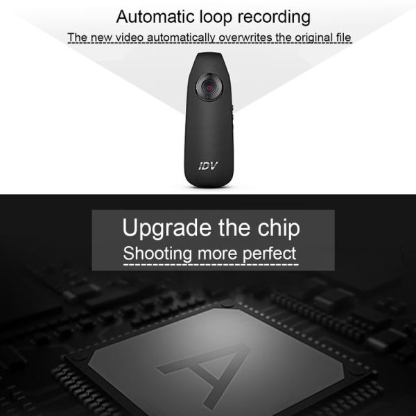 IDV 007 HD 1080P Portable Meeting Recorder Camera with Clip, Novatek 99142, Support Voice Recorder / Loop Recording / Motion Detection - Image 11