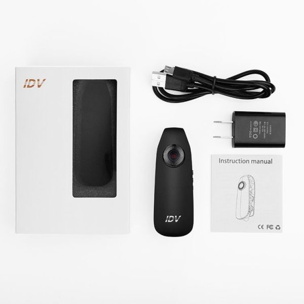 IDV 007 HD 1080P Portable Meeting Recorder Camera with Clip, Novatek 99142, Support Voice Recorder / Loop Recording / Motion Detection - Image 5