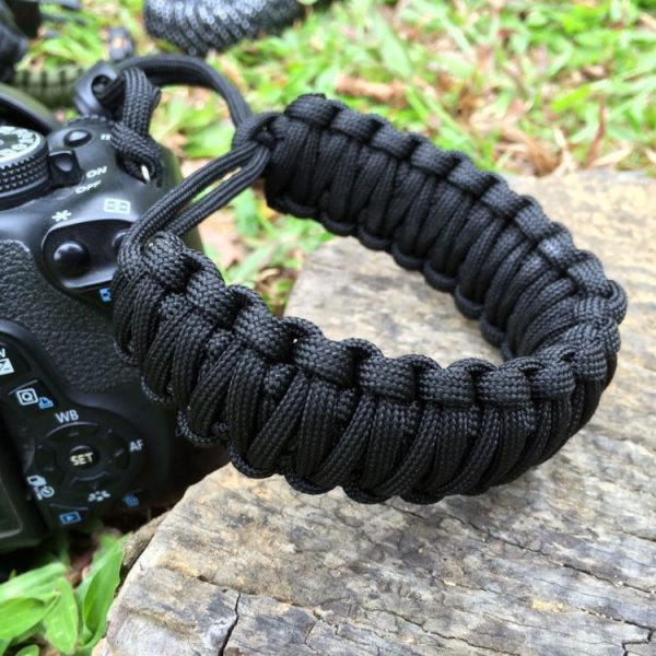 DIY Weave Style Anti-lost Colorful Wrist Strap Grip Emergency Survival Bracelet for DSLR / SLR Cameras, Random Color Delivery - Image 9