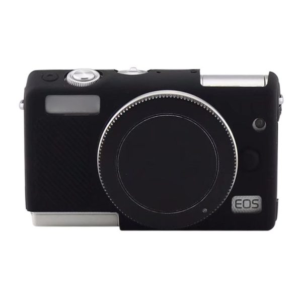 Soft Silicone Protective Case for Canon EOS M200 (Black) - Image 2