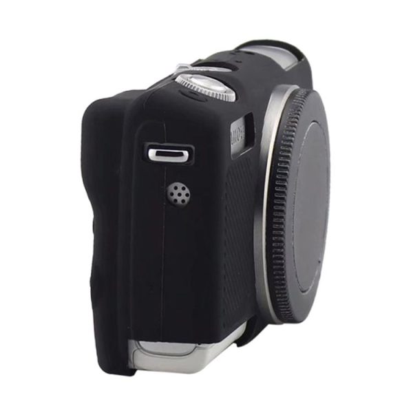 Soft Silicone Protective Case for Canon EOS M200 (Black) - Image 3