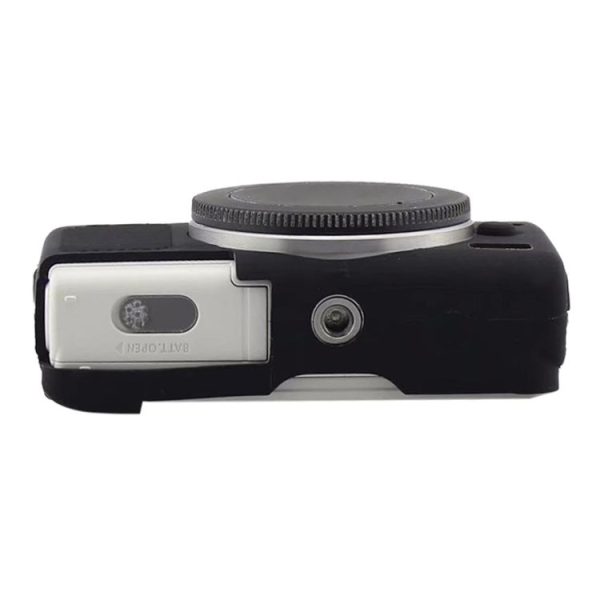 Soft Silicone Protective Case for Canon EOS M200 (Black) - Image 6