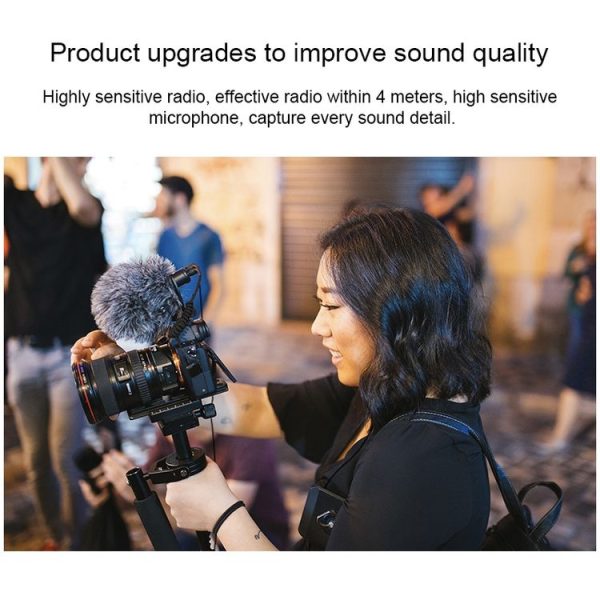 BOYA BY-MM1+ Cardioid Condenser Microphone with Windshield for Smartphones, DSLR Cameras and Video Cameras - Image 9