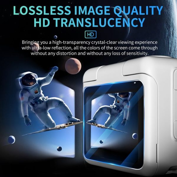 Insta360 GO 3S STARTRC 2 in 1 2pcs Screen Tempered Glass Film and 2pcs Lens TPU Film - Image 3