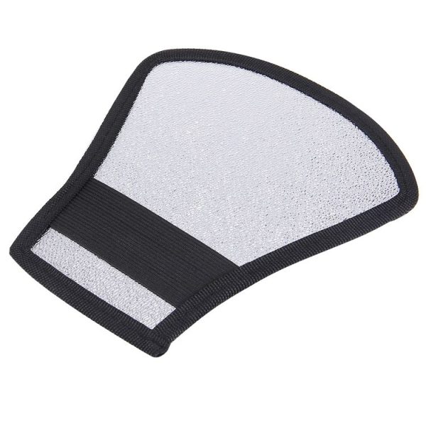 2 in 1 (Silver / White) Fan-shaped Folding Reflector Board, Size: 20.0 x 18.5 x 10.5 cm - Image 3