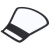2 in 1 (Silver / White) Fan-shaped Folding Reflector Board, Size: 20.0 x 18.5 x 10.5 cm - Image 4