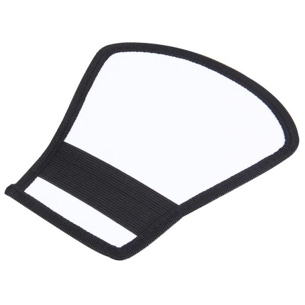 2 in 1 (Silver / White) Fan-shaped Folding Reflector Board, Size: 20.0 x 18.5 x 10.5 cm - Image 4