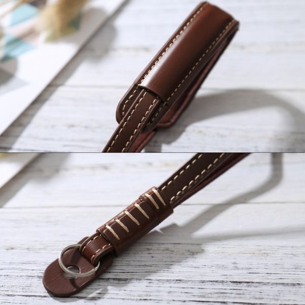 Wrist Strap Grip PU Leather Hand Strap for SLR / DSLR Cameras (Coffee) - Image 4