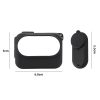 Insta360 GO 3 Camera Body Charging Case Silicone Case with Lens Cap & Strap (White) - Image 2