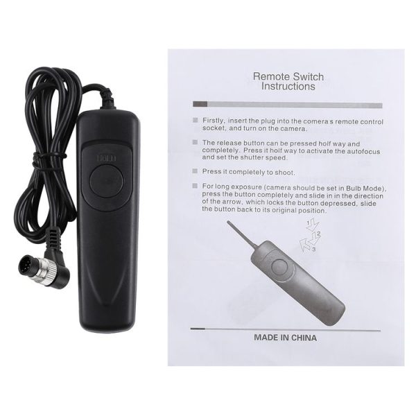 Cuely MC-30 Remote Switch Shutter Release Cord for Nikon D810 / D820 / D5 / D4 - Image 4