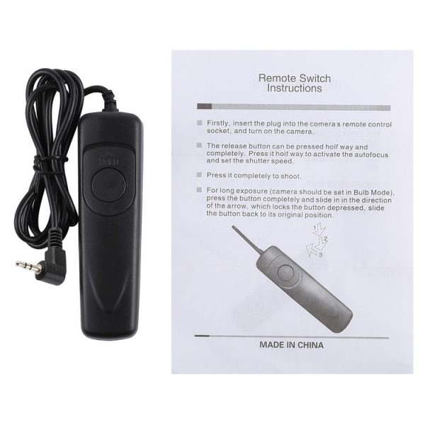 Cuely RS-60E3 Remote Switch Shutter Release Cord for Canon EOS 70D / 60D / 550D / 700D - Image 4
