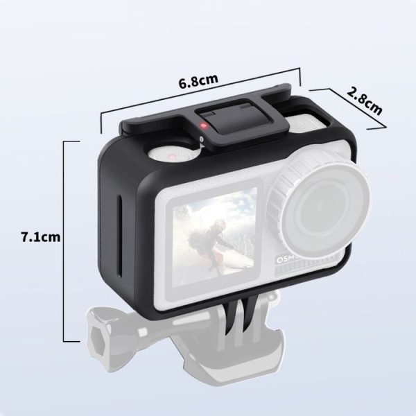 Sports Camera PC+ABS Shockproof Protective Case for DJI Osmo Action 1 - Image 3