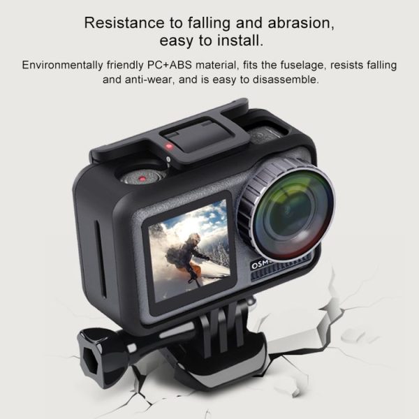 Sports Camera PC+ABS Shockproof Protective Case for DJI Osmo Action 1 - Image 5