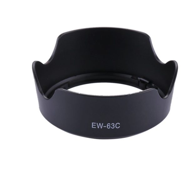 EW-63C Lens Hood Shade for Canon EF-S 18-55mm f / 3.5-5.6 IS STM Lens - Image 4
