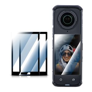 Insta360 X4 STARTRC 2pcs HD Tempered Glass Film (Black)