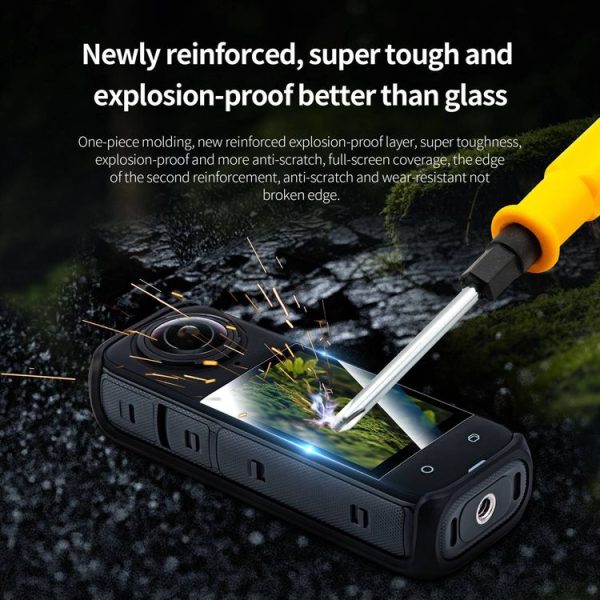 Insta360 X4 STARTRC 2pcs HD Tempered Glass Film (Black) - Image 5