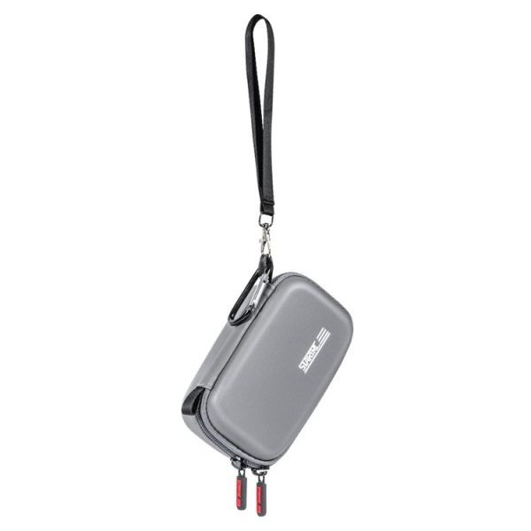 Insta360 X4 STARTRC Camera Carry Case with Carabiner & Strap (Grey) - Image 3
