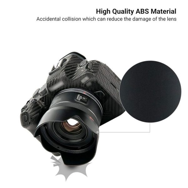 ES-65BII Lens Hood Shade for Canon RF 50mm F1.8 STM Lens - Image 6