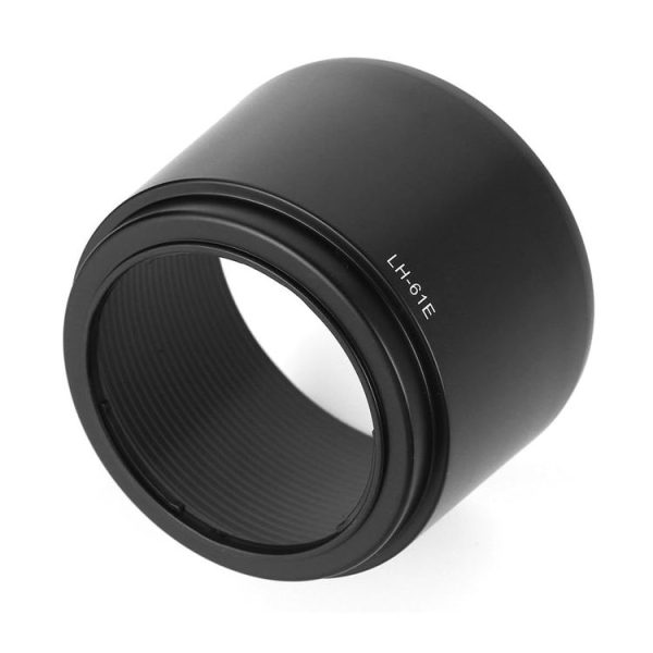 LH-61E Lens Hood Shade for Olympus ZUIKO DIGITAL ED 75-300mm F4-5.6 / ED 75-300mm F4.8-6.7 Lens - Image 2