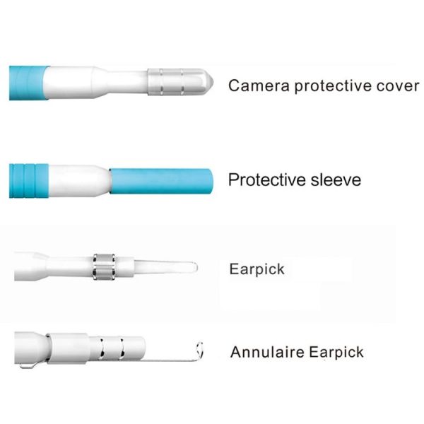 Iw99B 1.3MP WiFi HD Visual Eardrop Endoscope Borescope with 6 LEDs, IP67 Waterproof, Lens Diameter: 5.5mm, Length: 2m - Image 4
