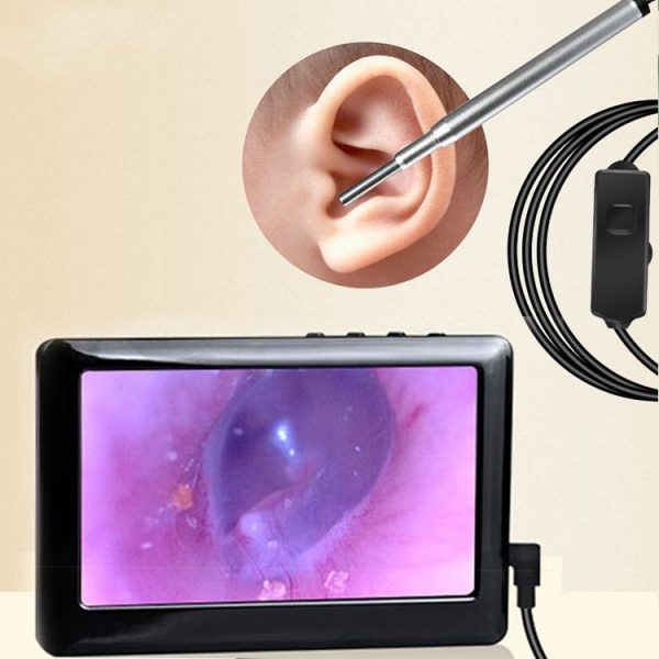 Multi-functional HD WIFI Visual Eardrop Endoscope Borescope, IP67 Waterproof, Lens Diameter: 3.9mm (Silver)