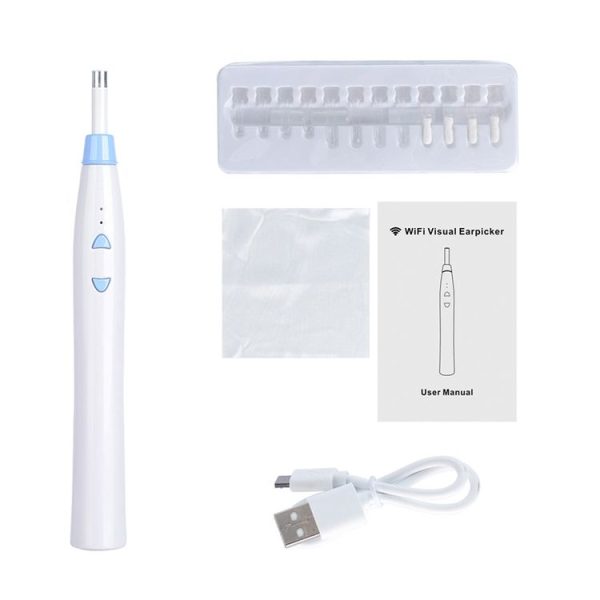 1.0MP HD Camera Wireless Visual Ear Cleaning Inspection Endoscope with 6 LEDs, IP67 Waterproof, Lens Diameter: 5.5mm, Handle Length: 15cm (Blue) - Image 9