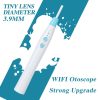 F180B 3.9mm Tiny Lens Diameter Integral WIFI Visual Earspoon Endoscope with 6 LEDs - Image 2