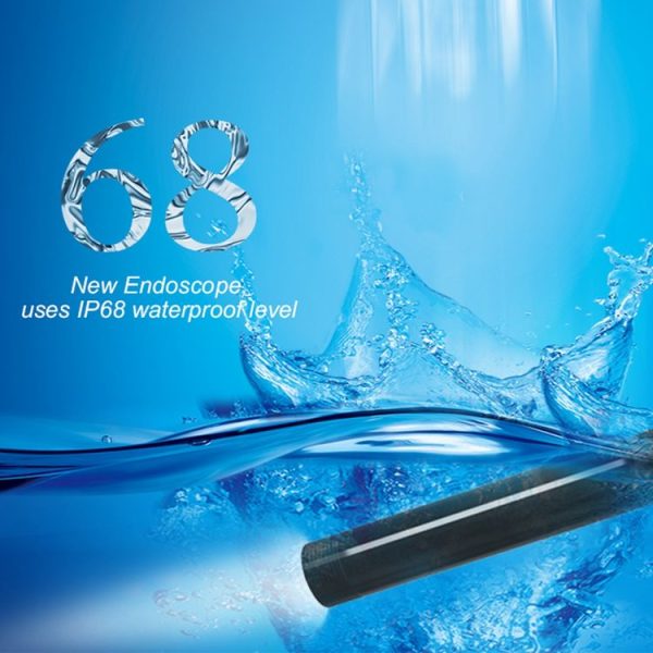 Y101 8mm Spiral Head 3 In 1 Waterproof Digital Endoscope Inspection Camera, Length: 10m Flexible Cable (Black) - Image 5