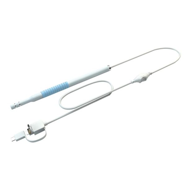 I98 1.3 Million HD Visual Earwax Clean Tool Endoscope Borescope with 6 LEDs, Lens Diameter: 5.5mm (Blue) - Image 2