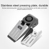 120dB Wedge Shape Door Stop Alarm Home Security Thief Prevention Device - Image 4