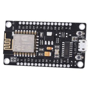 LandaTianrui LDTR-WG0131 ESP8266 Series WiFi Development Board, Compatible with CH340 (Black)