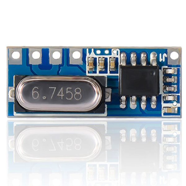 LandaTianrui LDTR-GN002 RF 433MHz Transmitter Receiver Module with Spring Antennas (Blue) - Image 2